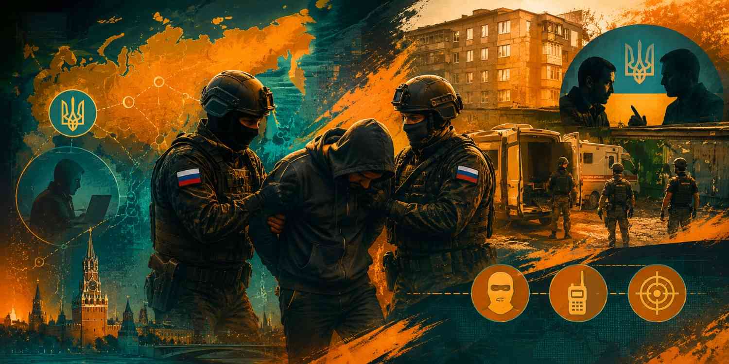 Rusia Tangkap Tiga Terduga Pelaku Teror yang Diduga Berkoordinasi dengan Intelijen Ukraina