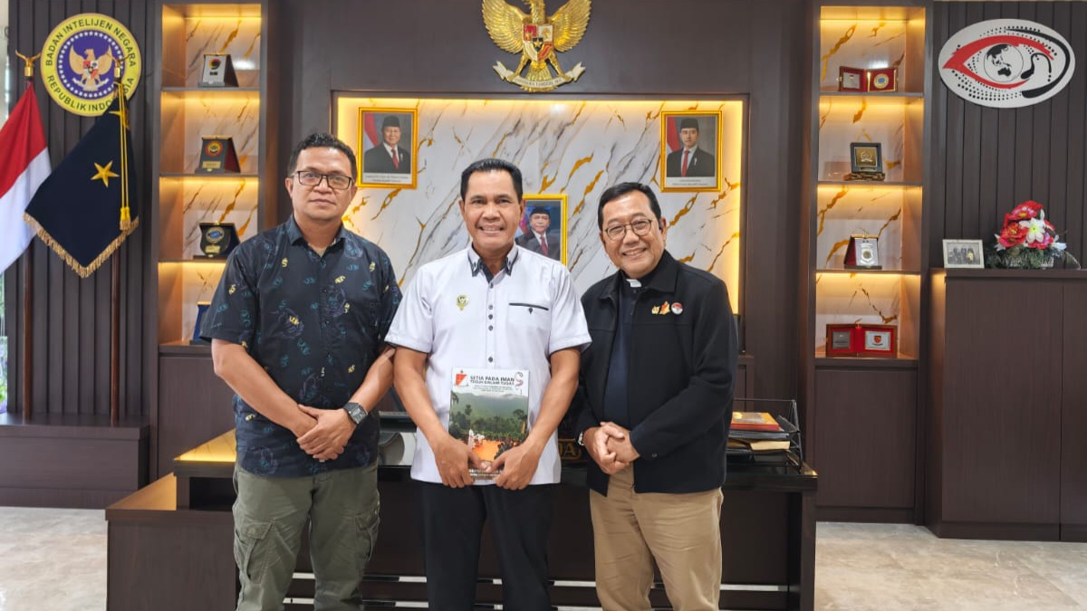 Wakil Uskup OCI dan Kabinda Maluku Bahas Persatuan Bangsa serta Tantangan Radikalisme Digital