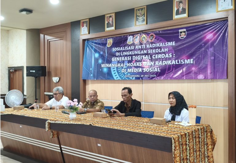 Pelajar Kalsel Diajak Cerdas Bermedia Sosial untuk Cegah Hoaks dan Radikalisme